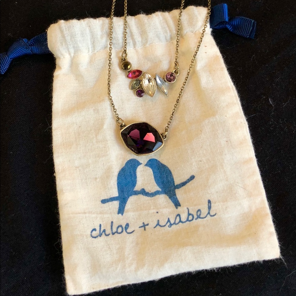 Chloe + Isabel Bouquet Rouge Convertible Necklace